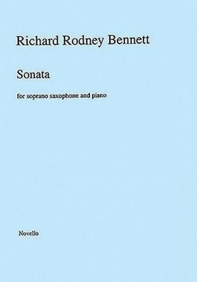 Sonata for Soprano Saxophone and Piano by Richard Rodney Bennett (English) Paper