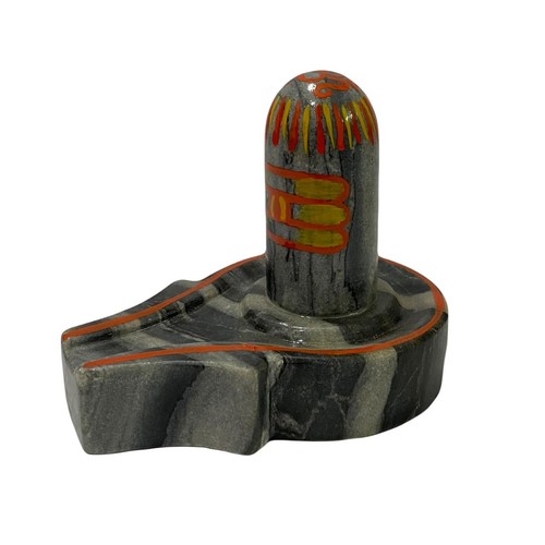 Naturstein Marmor Lord Shiva Lingam Puja Idol Murti-Shiv Ling Idol Murti S... - Bild 3 von 4