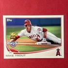 2013 Topps Opening Day Mike Trout #27 All-Star Rookie Gold Cup Card - Angels