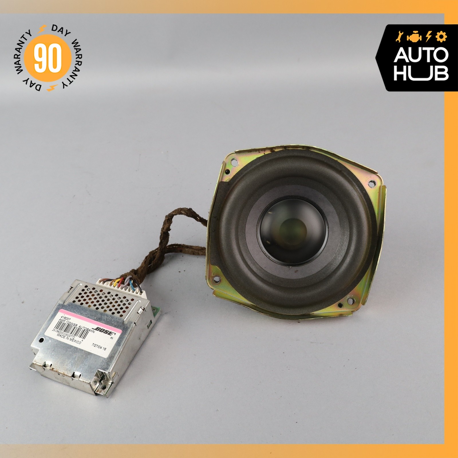 Maserati GranTurismo Front Bose Subwoofer Sub Woofer Speaker w/ Amplifier OEM