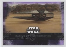 2019 Star Wars Rise of Skywalker Series 1 Purple Racing to Confrontation 0p64
