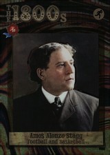 2024 Historic Autographs The 1800s Amos Alonzo Stagg #19 /299