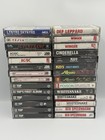 Hard Rock 80’s Rock  Cassette Tape 28 pc Lot Collection AC/DC ZZ Top Poison