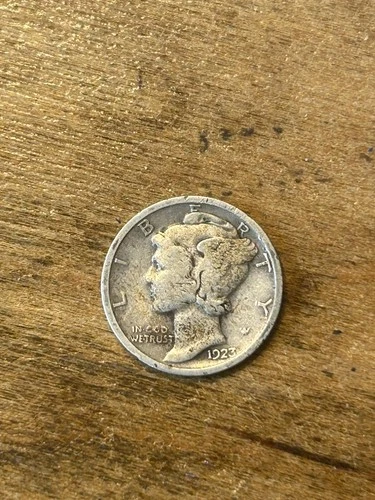 1923 Mercury Dime VG+