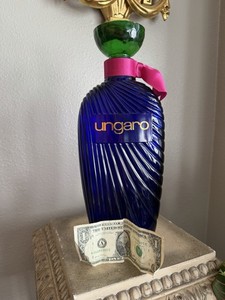 Emanuel Ungaro Factice Fragrance Store Counter Display Bottle 14” TALL!!!!!