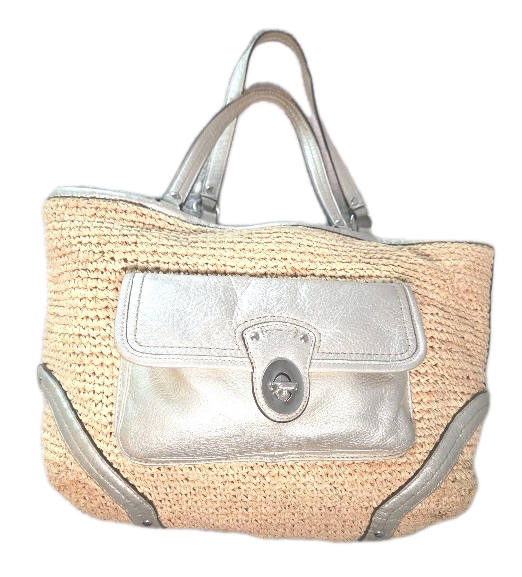 Coach Hampton Women's Straw Exterior Bags & Handbags for sale | eBay