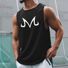 Men's Gym Tank Top Muscle Shirt Sleeveless T Shirt Workout Fitness Training Tee