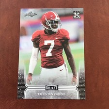 2020 Leaf Draft Trevon Diggs Dallas Cowboys RC # 57