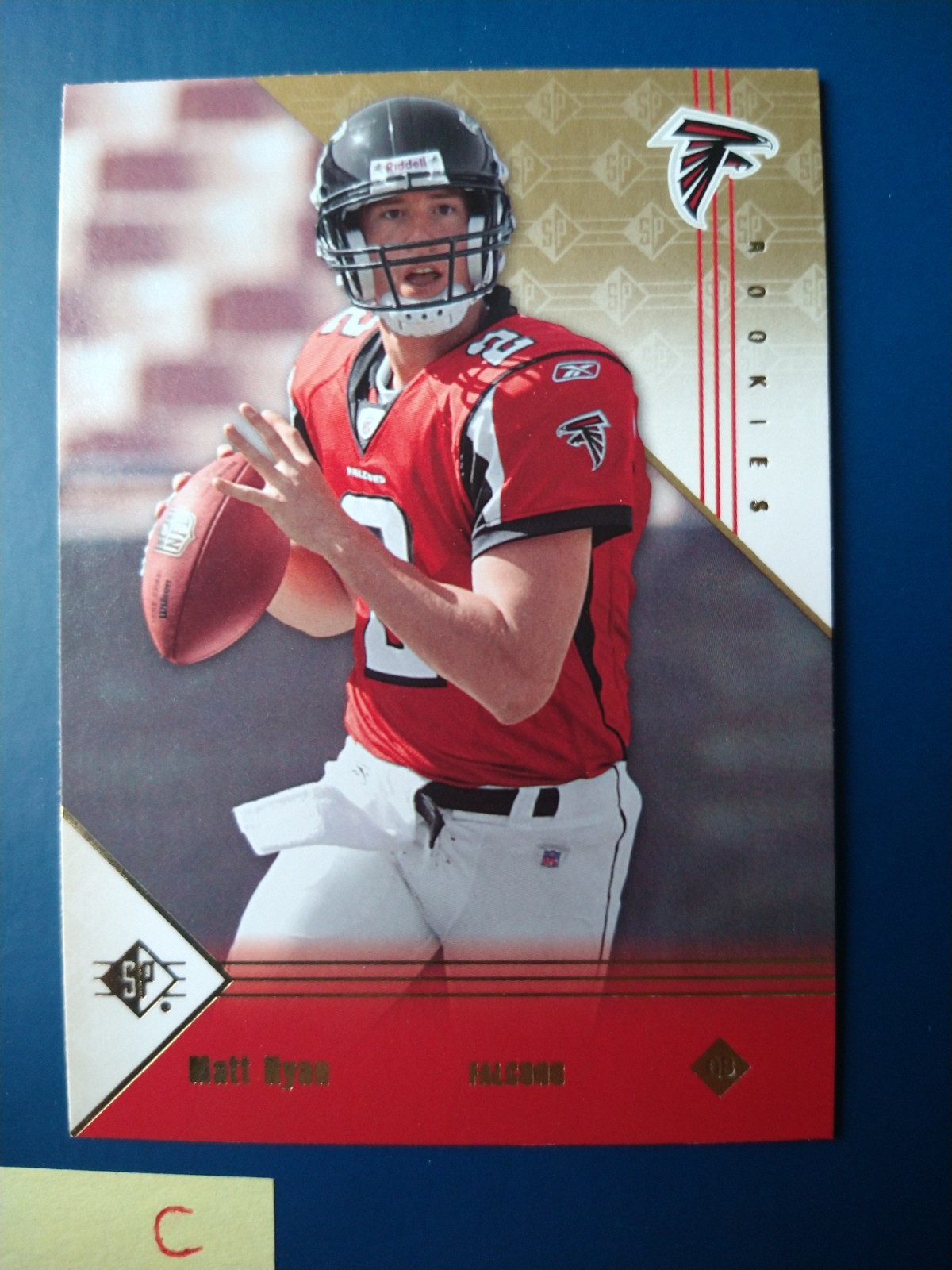 2008 SP Rookie Edition Matt Ryan #143 Atlanta Falcons