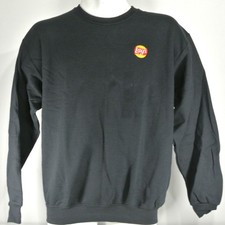 LAY'S Potato Chips Employee Uniform Sweatshirt Black Size L Large NEW