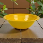 Harlequin Yellow 8.75” Vintage Bowl HLC Homer Laughlin