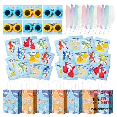  144Pcs Blue Color Dog Party Favors,Birthday Decorations Supplies for Kids,Red 