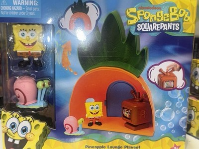 Legend Toys SpongeBob Pineapple Lounge Playset w/ SpongeBob & Gary, Age 3+