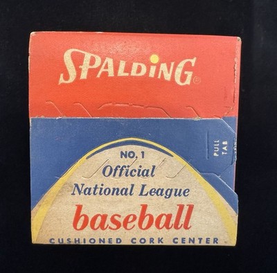 Vintage Spalding No. 1 Official National League Baseball Sealed NOS Warren Giles