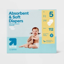 Disposable Diapers - Size 5 - 112ct - up up