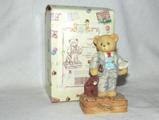 Cherished Teddies 1995 Members Only Wilson T. Beary Mayor Figurine
