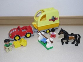LEGO DUPLO Horse Trailer 10807 & Food Truck 10818