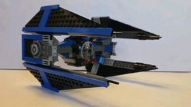LEGO Star Wars 6206 - TIE Interceptor - Loose Complete w/Instructions + BONUS
