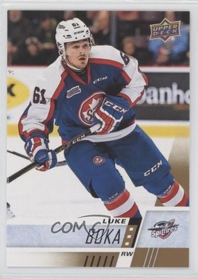 2017-18 Upper Deck CHL Luke Boka #215 2o7