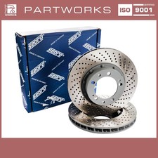 2x brake discs for Porsche 993 turbo front