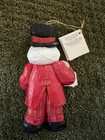 VTG Midwest Eddie Walker Christmas Ornament•1999 Santa~ Top Hat & Calendar — photo 2