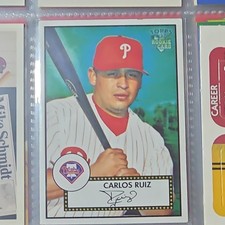 Topps 2006 '52 Carlos Ruiz #139 Philadelphia Phillies MLB Baseball Card
