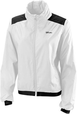 WILSONS GO TO WOVEN DAMEN TENNISJACKE WEISS XL KOSTENLOSER VERSAND