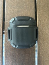 Left AirPod only And Charging Case 1st Gen with Black Case Works