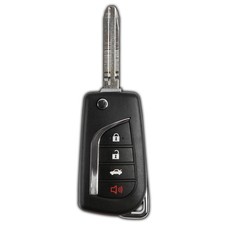 Remote Keyless Entry Fob Replacement Uncut Flip Key For Toyota 4b Gq4-29t G