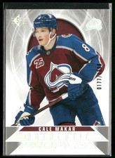 2020-21 SP Cale Makar Authentic Profiles Silver Spectrum /1299 #AP-8 Avalanche