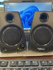Logitech Z130 2 Piece Multimedia Stereo Speakers w/Jack And Power