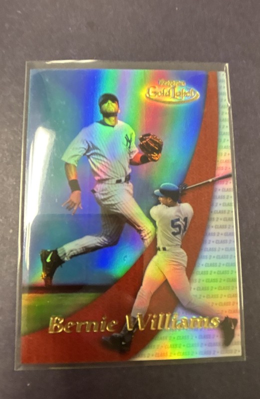 2000 Topps Gold Label - Bernie Williams #57 Class 2