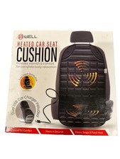 New B-well Heated Black Car Seat Cushion Duel Usb Car Charger User Manuel New B-well Heated Black Car Seat Cushion Duel Usb Car Charger User Manuel