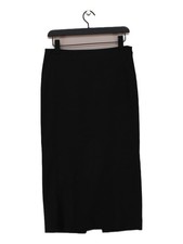 Reformation Women's Maxi Skirt UK 10 Black Polyester
