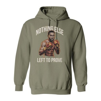 Nothing Else To Prove - Crawford Boxer Retirement Unisex Hooded Sweatshirt