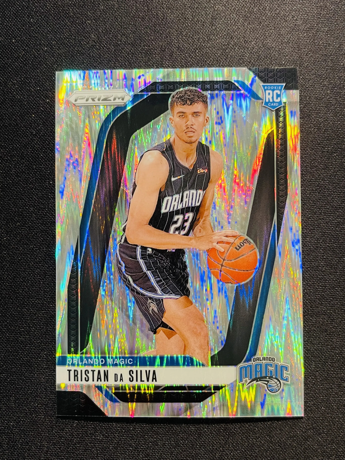 2024-25 Panini Prizm Tristan Da Silva #256 Skewed 219/249 RC Rookie Magic XP65