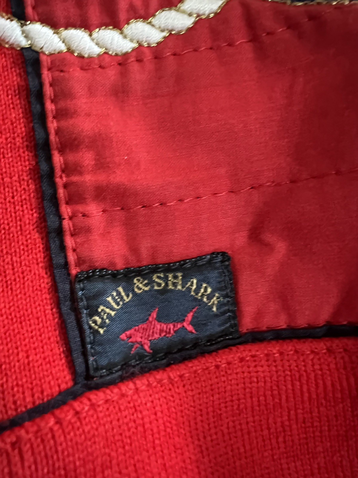 Paul And Shark 1980’s Vintage Sweater jumper XL/XXL  VERY RARE image 5