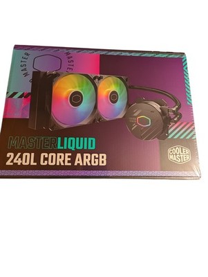 Cooler Master MasterLiquid 240L Core ARGB 240 AIO Cooler Brand New