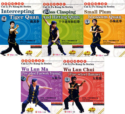 Chinese Traditional Martial Arts Cai Li Fo Kungfu Series by Liang Naizhao 5DVDs