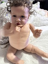 Cutest Life Like Dark Haired Baby Beautiful E...