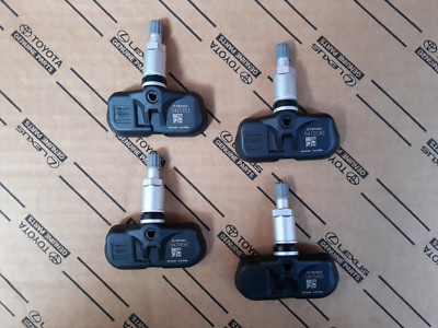 4 Toyota VENZA 2009 2010 2011 2012 2013 2014 2015 2016 Tire Sensors TPMS OEM kit