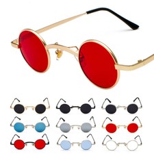 Classic John Lennon Round Sunglasses Women Men 90s Circle Hippie Sun Glasses