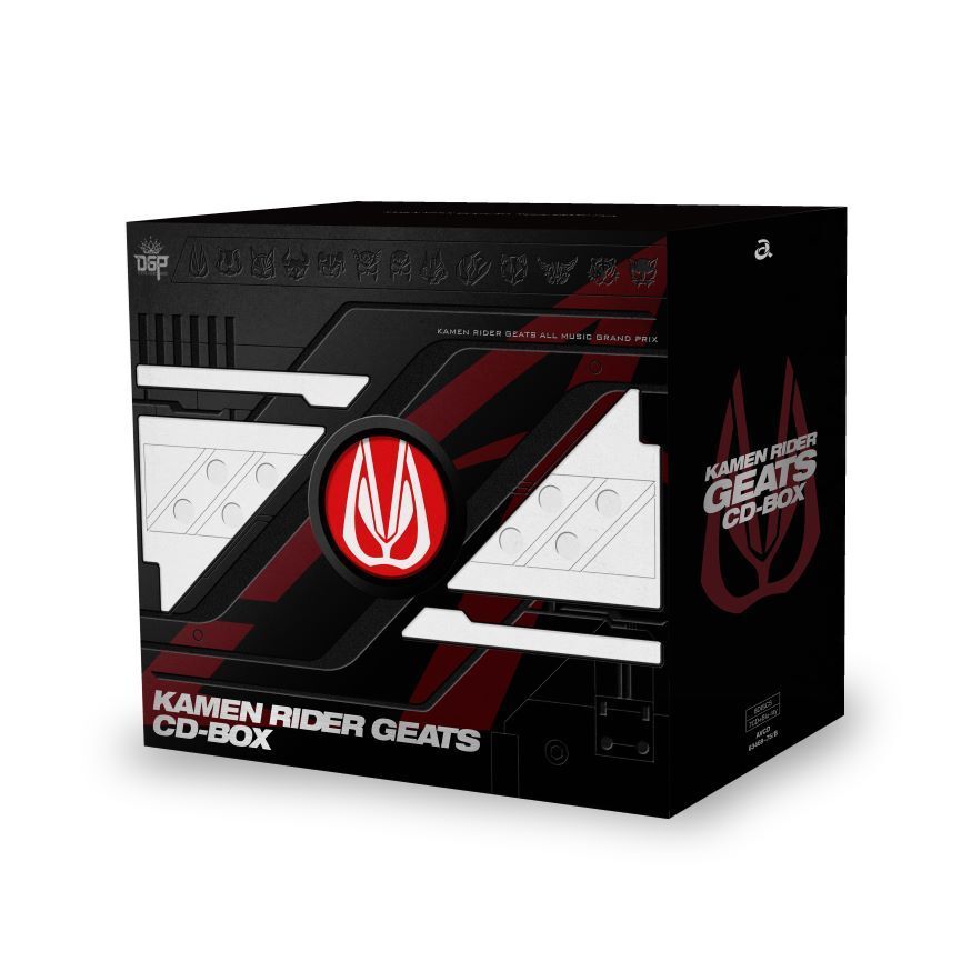 KAMEN RIDER GEATS CD-BOX soundtrack (CD7,Blu-ray1) | eBay