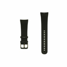 Replacement Silicone Strap Band For Samsung Gear 2 Pro Watch Wristbands Black