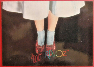 THE WIZARD OF OZ - Card #03 - THE RUBY SLIPPERS - Duocards - 1996