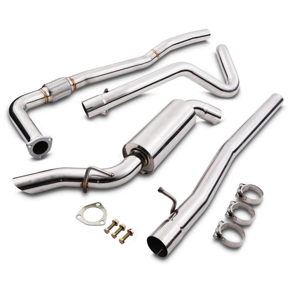 STAINLESS FULL DECAT EXHAUST SYSTEM FOR LAND ROVER DEFENDER 110 300TDI 94-99 - Image 3 of 4