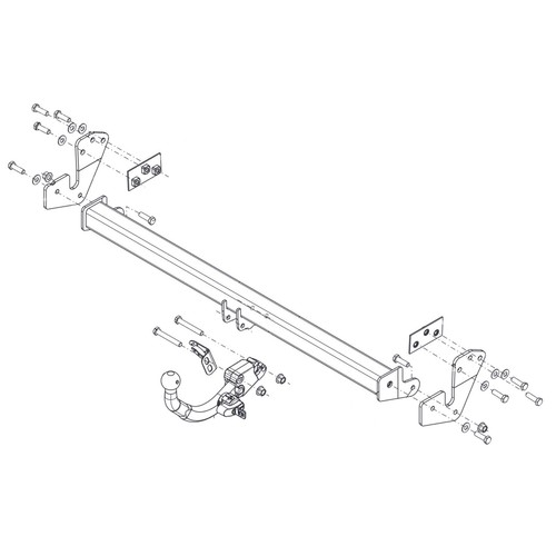 Brink Towbar for Hyundai Kona (Electric) 20172022 Detachable Towbar Bikes ONLY eBay