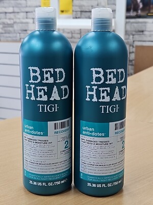 Bed Head by TIGI Urban Antidotes Recovery Moisturising Conditioner 750ml x 2