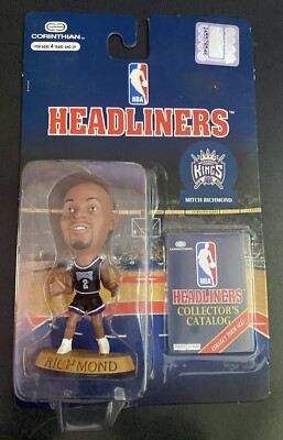 HEADLINERS Mitch Richmond NBA Sacramento Kings Figure 1996 Corinthian