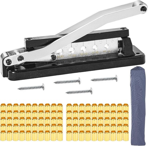 Heavy Duty Hose Crimper Kit with Ferrules 100PK –50 x 0.593" ID & 50 x 0.656"... - Picture 2 of 8